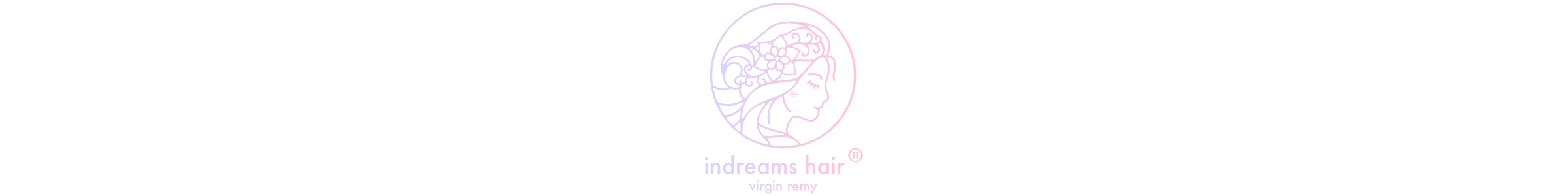 indreams hair official logo - 16 years wholesale manufacturer of salon professional virgin remy cuticle hair extensions.